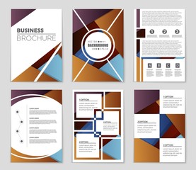 Abstract vector layout background set. For art template design, list, front page, mockup brochure theme style, banner, idea, cover, booklet, print, flyer, book, blank, card, ad, sign, sheet,, a4