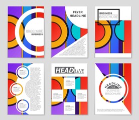 Abstract vector layout background set. For art template design, list, front page, mockup brochure theme style, banner, idea, cover, booklet, print, flyer, book, blank, card, ad, sign, sheet,, a4