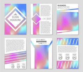 Abstract vector layout background set. For art template design, list, page, mockup brochure theme style, banner, idea, cover, booklet, print, flyer, book, blank, card, ad, sign, sheet,, a4