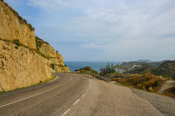 Carretera hacia la costa