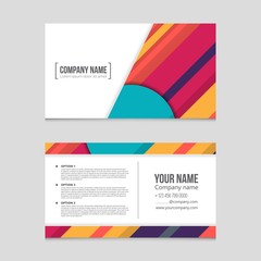 Naklejka premium Abstract vector layout background set. For art template design, list, front page, mockup brochure theme style, banner, idea, cover, booklet, print, flyer, book, blank, card, ad, sign, sheet,, a4