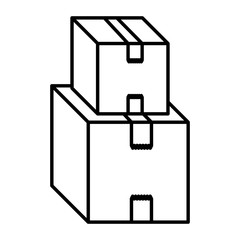 carton box packing icon