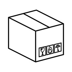 carton box packing icon