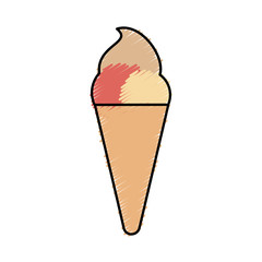 ice cream isolated icon