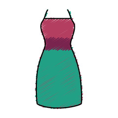 Fashion female garment icon
