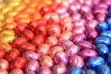 Chocolate easter eggs