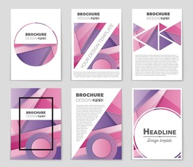 Abstract vector layout background set. For art template design, list, front page, mockup brochure theme style, banner, idea, cover, booklet, print, flyer, book, blank, card, ad, sign, sheet,, a4