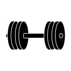weight lifting dumbell icon