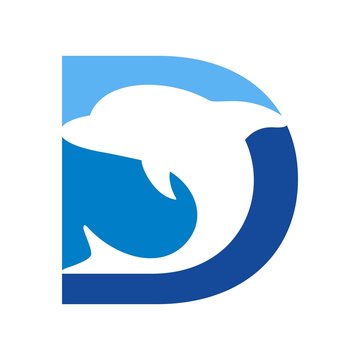 dolphin logo vector