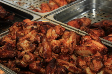 Fresh grilled poultry products