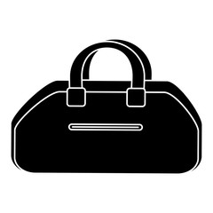 gym bag isolated icon vector illustration design