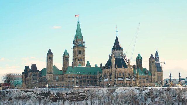 Ottawa, Canada, Video  - The Parliament of Canada 
HD Video Sequence of Ottawa, Canada