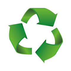 Obraz premium Recycle reduce and reuse icon vector illustration graphic design