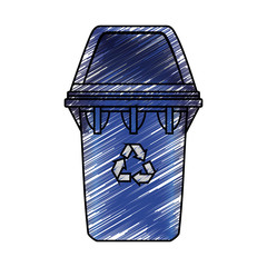Recycle reduce and reuse icon vector illustration graphic design