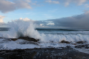 The agitation of an ocean