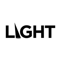 light logo vector. flash light symbol.