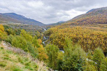 Naklejka premium Norway highland