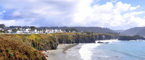 Mendocino Beach
