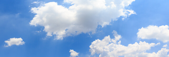 Naklejka na ściany i meble Panorama sky and cloud.