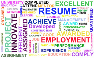 Resume powerful words