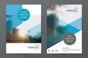 Abstract  annual report brochure flyer template, book cover layout in A4 size