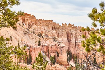 Incredibly beautiful landscape in Bryce Canyon National Park, Utah, USA.