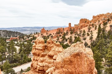 Fototapeta premium Incredibly beautiful landscape in Bryce Canyon National Park, Utah, USA.