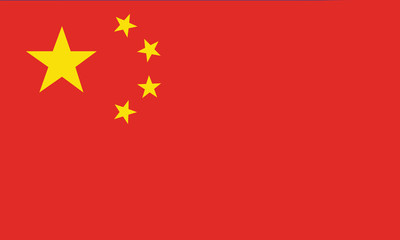 vector of china flag