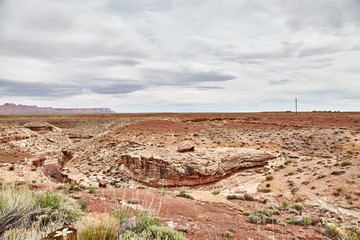 Incredibly beautiful landscape in National Park, Utah, USA