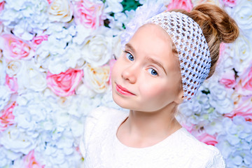 girl with angelic look