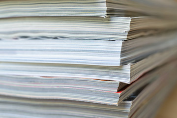 Book and magazine background - pattern
