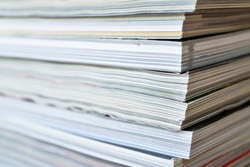 Book and magazine background - pattern
