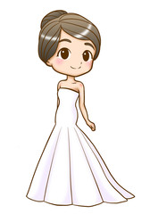 wedding dress-mermaid line