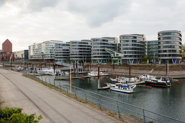 Former Harbor Cranes Duisburg