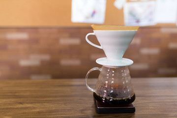 Pour over coffee