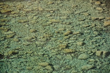 川の透明度