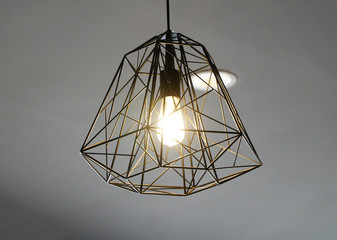light lamp. modern loft style