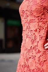 lace skirt detail