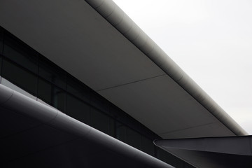 generic detail shot of modern architecture 