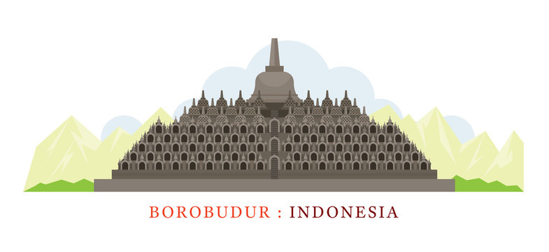Borobudur, Indonesia, Landmarks, Tourist Attraction