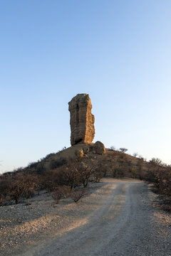 Vingerklip in Damaraland, Namibia.