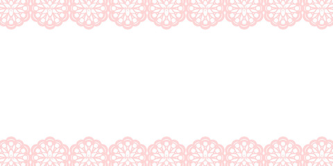 ユリとスズランのフレーム