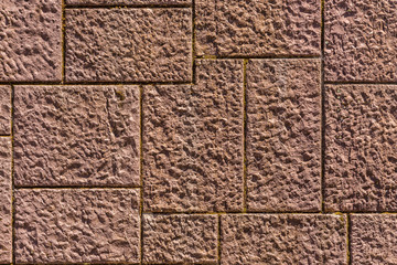 ancient sandstone brick wall texture.