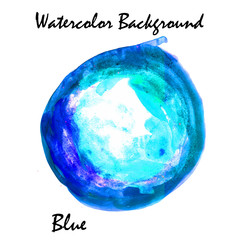 Abstract vector watercolor background