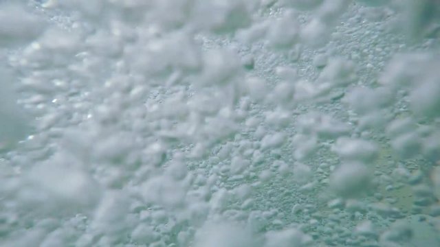 Water in the jacuzzi