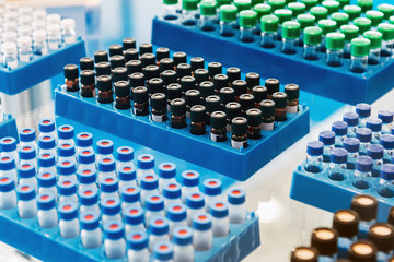 Obraz premium Medical device for measurements in the laboratory. Modern technologies in medical equipment