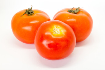 tomato vegetables isolated on white background Clipping Path