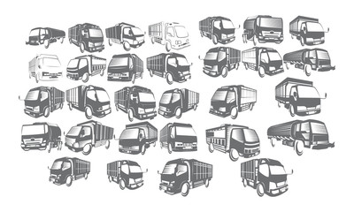 Truck Logo Set Collections