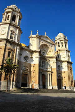 Vista de la Catedral de Cadiz