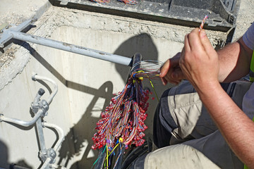 installation de la fibre